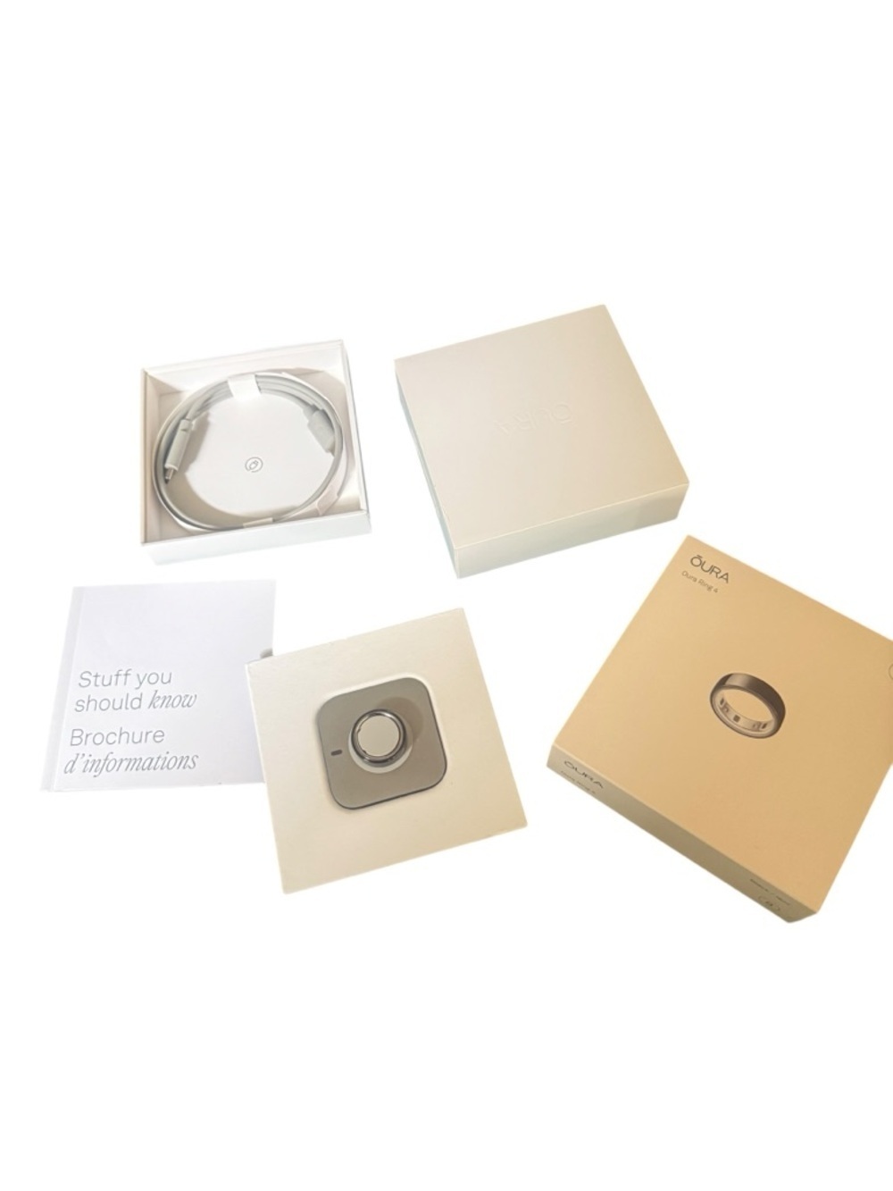 Oura Ring 4 - new in the box in black color